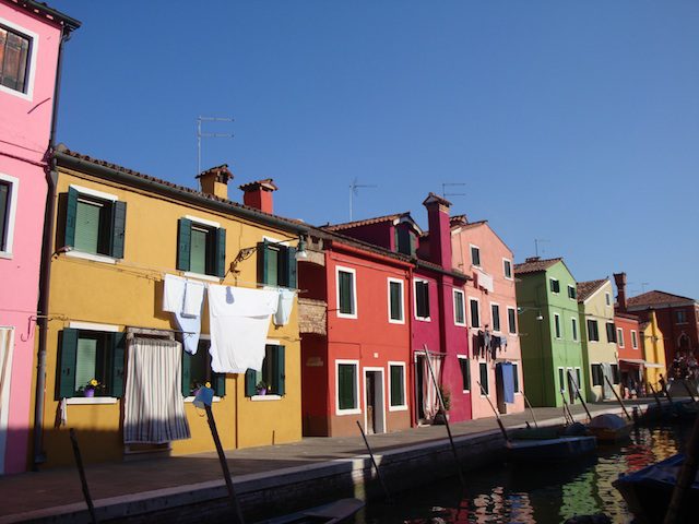 Island of Burano Venice Lagoon