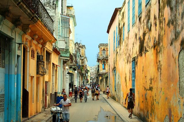Streets of Havana after a rainstorm
