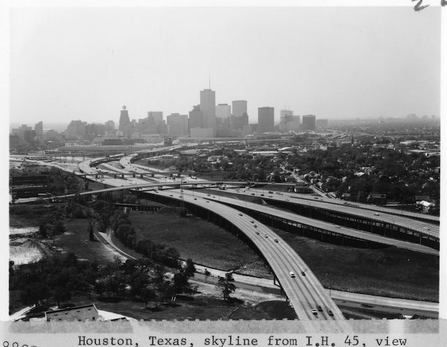 View of I-45 in Houston, Courtesy of the State of Texas Department of Transportation