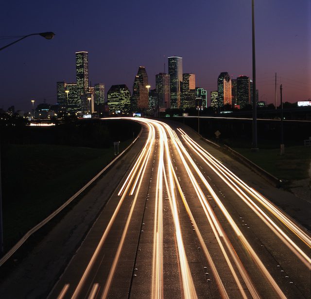 View of I-45 in Houston, Courtesy of the State of Texas Department of Transportation Now