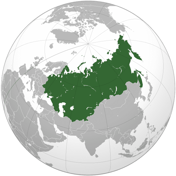 The Soviet Union after WWII (via Wikimedia Commons)