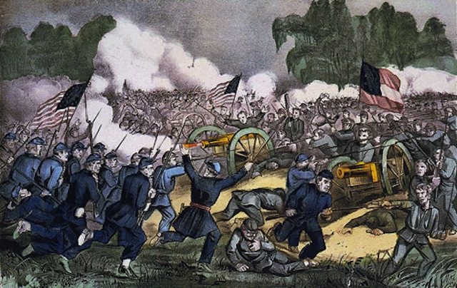 Battle of Gettysburg, 3rd July 1863.