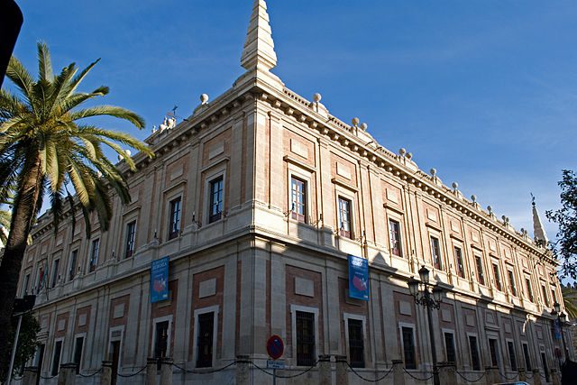 General Archive of the Indies, Seville. Via Wikipedia.