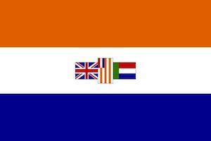 Flag of apartheid South Africa