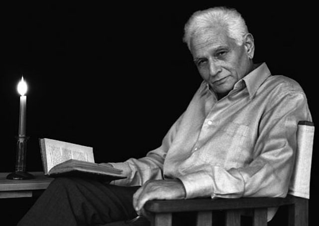 Jacques Derrida. Via Britannica.