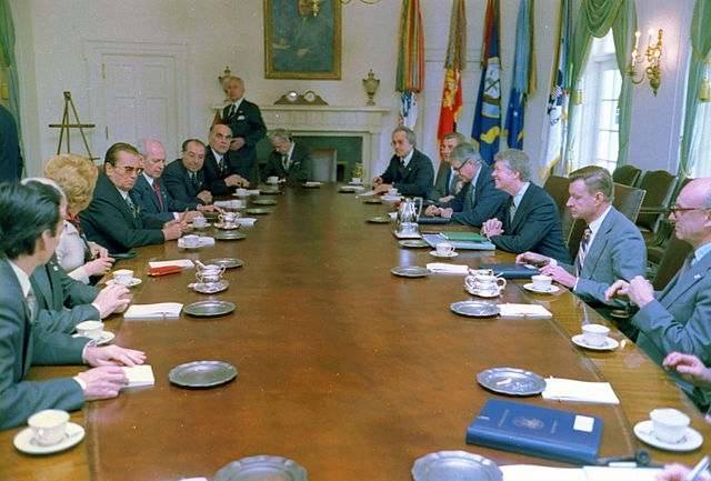 US-Yugoslav summit, 1978. Via Wikipedia.