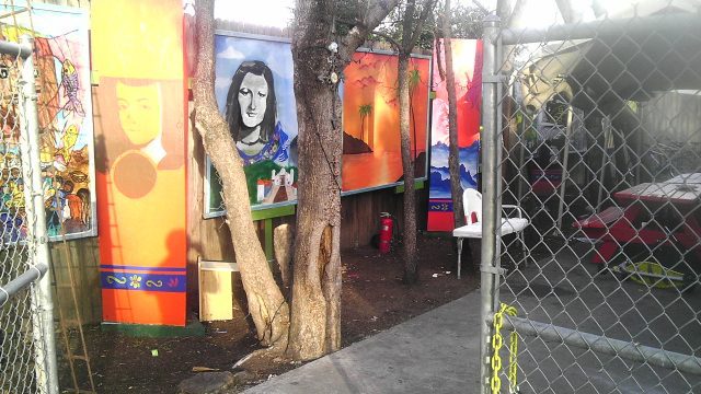 A mural honors the memory of Marianella García Villas. Photo courtesy of Casa Marianella.