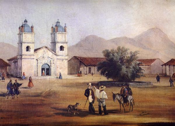 La Iglesia de Andacollo (the church of Andacollo)