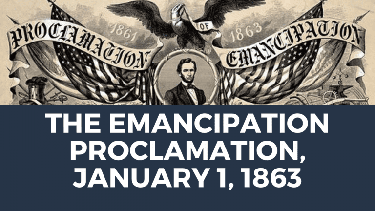 The Emancipation Proclamation January 1 1863 Not Even Past   Featured Images 5 768x432 