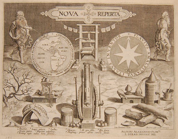 Stradanus, Nova Reperta, or "New Inventions of Modern Times" (The British Museum)