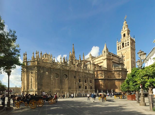 Seville Cathedral. Via Wikipedia.