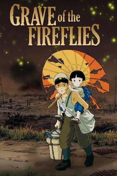 Ghibli Grave of the Fireflies original movie POSTER JAPAN B2 Isao Takahata  F/S