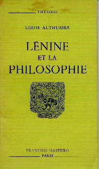  Couverture de l'édition française de Lénine et de la Philosophie et d'autres essais.