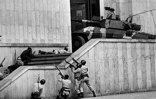 On November 6, 1985, M19 stormed Bogota's Palace of Justice.