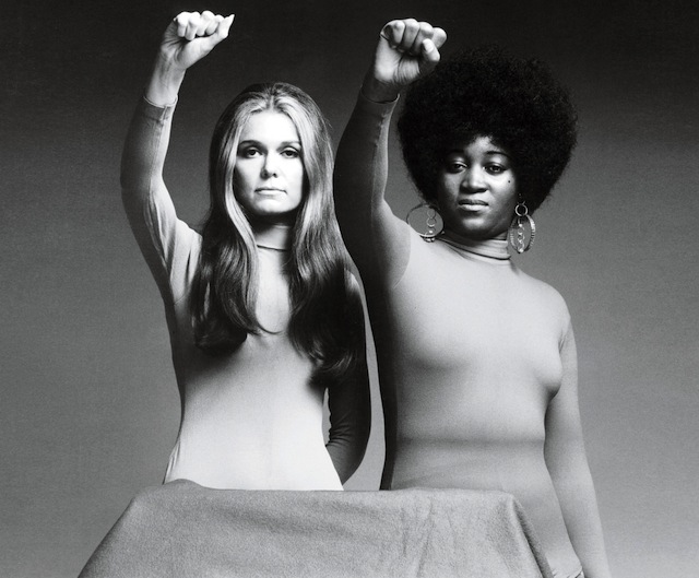 Gloria Steinem and Dorothy Pitman Hughes, circa 1970. Photograph by Dan Wynn.