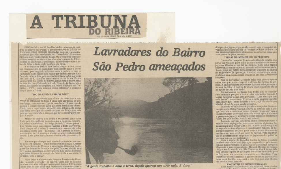 Advertising in the May 24, 1992, edition of the newspaper A Tribuna