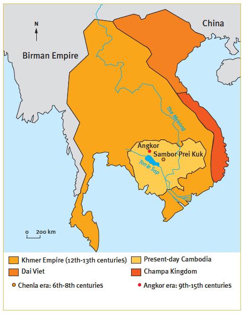 map of angkor empire        <h3 class=