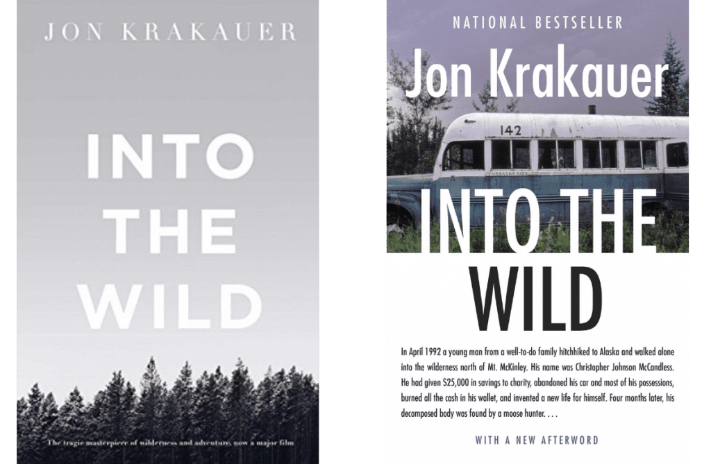 Libro Into the wild, Jon Krakauer