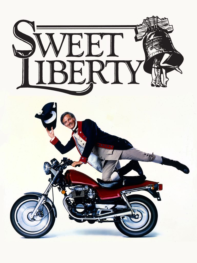 movie poster for sweet liberty 