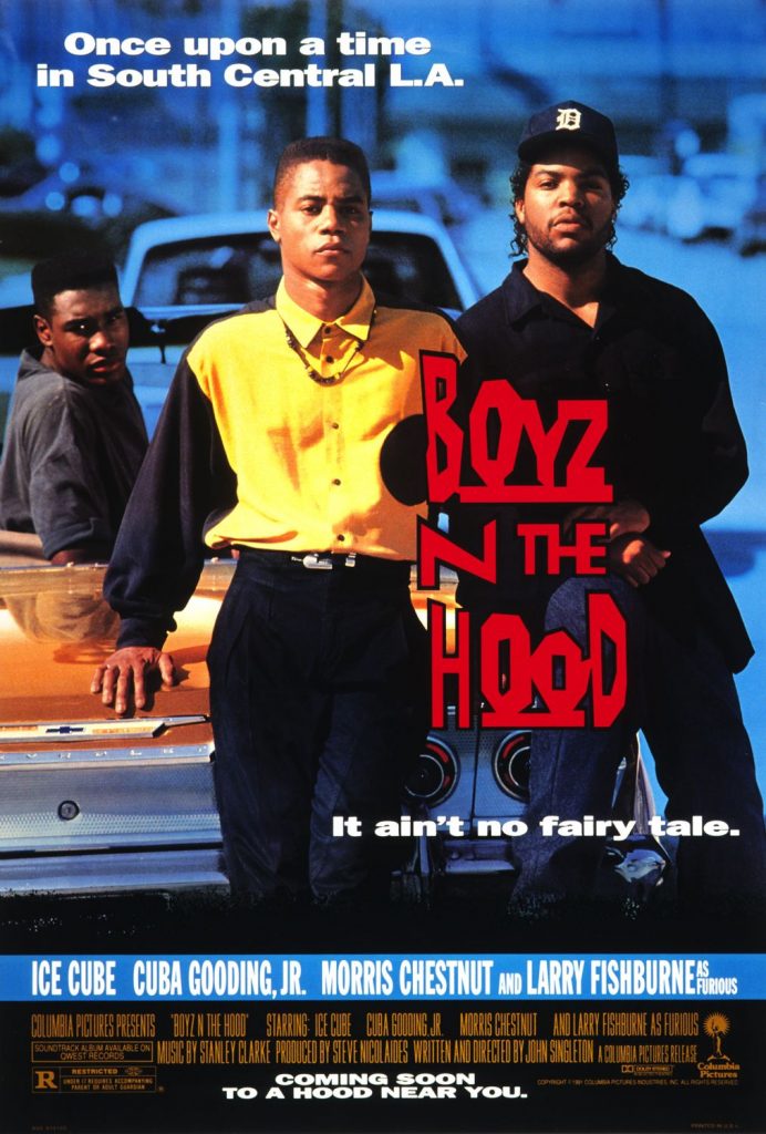 movie poster for bos n the hood