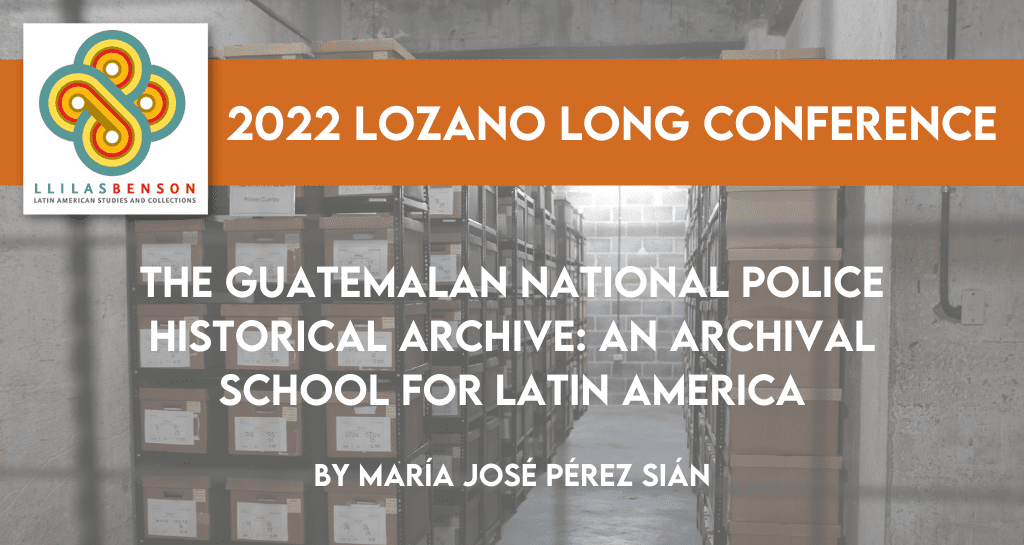 The Guatemalan National Police Historical Archive: An archival school for Latin America