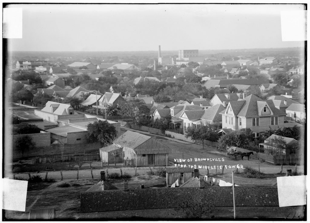 View of Brownsville from wireless tower