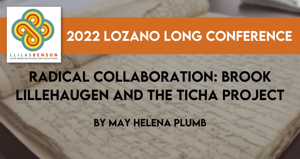 Radical Collaboration: Brook Lillehaugen and the Ticha Project