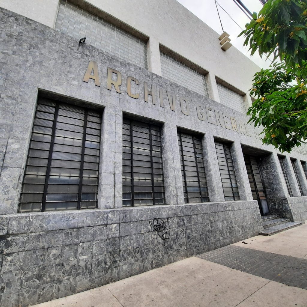 Front of Archivo General de Centro América