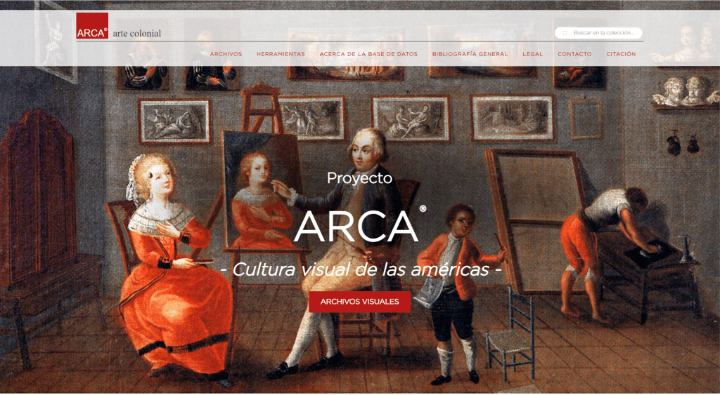 Homepage of Proyecto ARCA