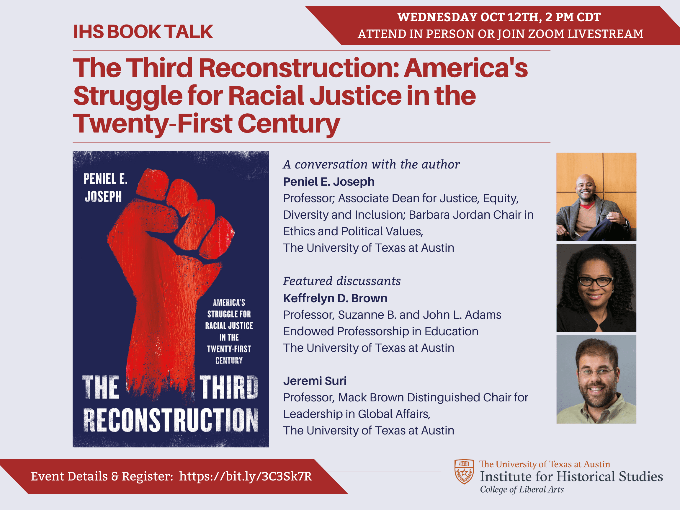 IHS Book Roundtable: "The Third Reconstruction: America's Struggle for