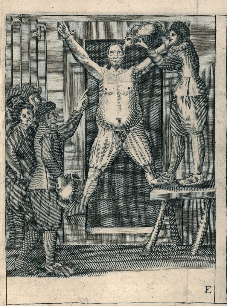 Imagined depiction of torture