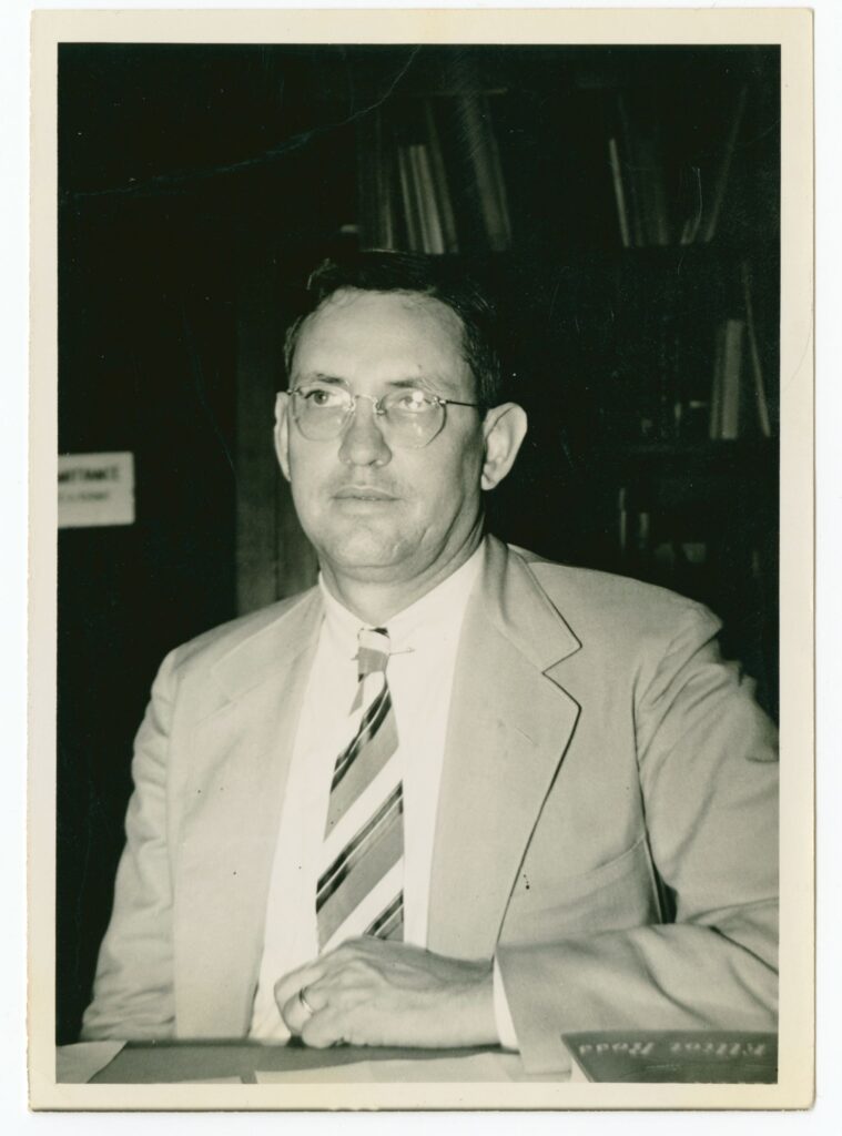 A photograph of Dr. Castañeda, ca. the 1930s. 