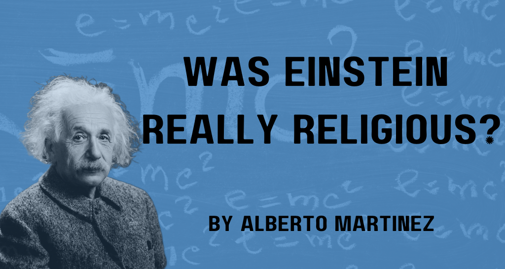 banner image for was Einstein really religious? 