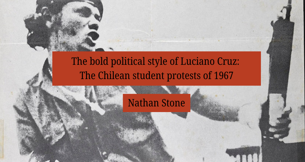 Banner for The bold political style of Luciano Cruz: The Chilean student protests of 1967