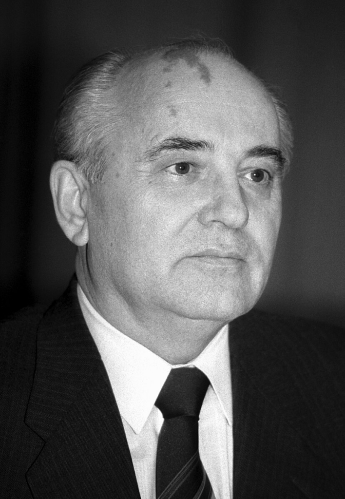 Mikhail Gorbachev, the last General Secretary of the Communist Party of the Soviet Union, Moscow, October 1991.