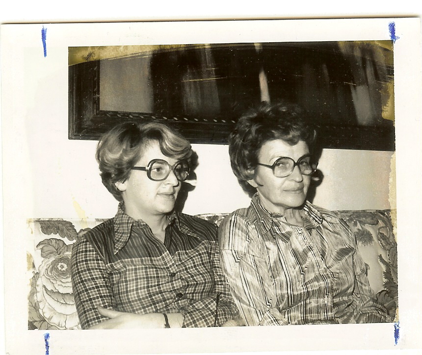 Janik with her biological mother Irene