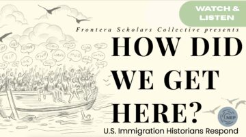 Banner for how did we get here? panel