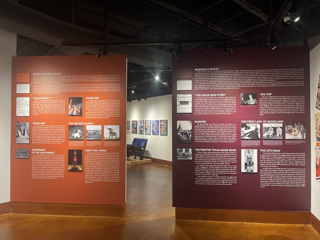 “Longhorns v. Aggies” Exhibit.