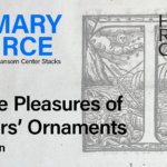 Banner for On the Pleasures of printers' ornaments