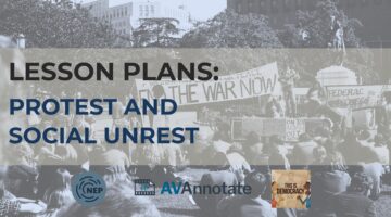 Lesson plans: protest and social unrest