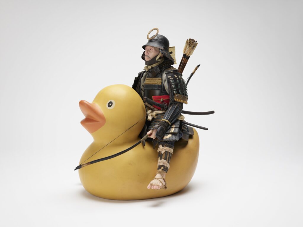 Noguchi Tetsuya, Duck and Man, 2025. Commissioned by the Trustees of the British Museum. © Noguchi Tetsuya. Photography © The Trustees of the British Museum.
